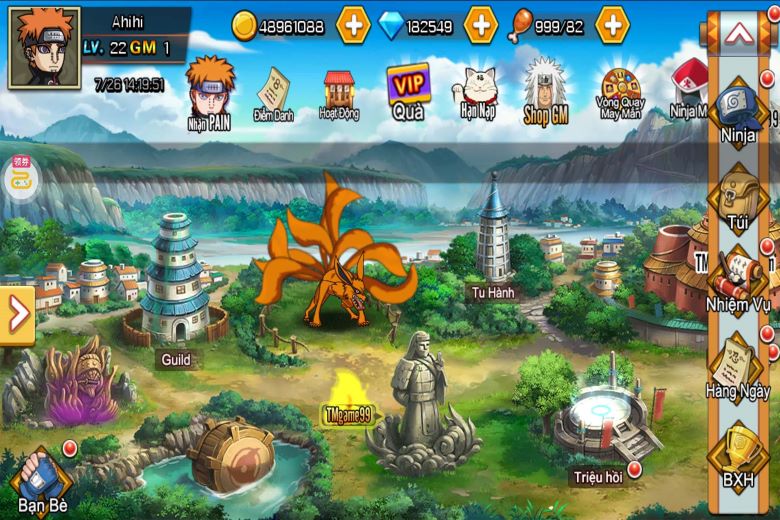 Sơ lược về cổng game Đại Chiến Nhẫn Giả